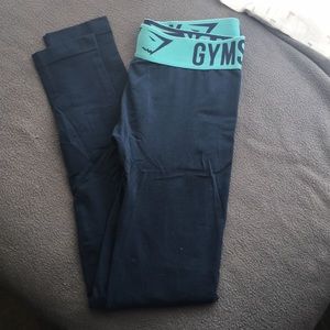 Navy Blue GYMSHARK leggings. XS.